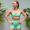Halo Nimbus 4 Inch Shorts in Neon Green