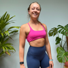 Halo Latitude Bra in Hot Pink