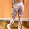 Halo Heatwave Leggings in Purple Tye Dye