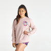 Halo Neo Tropic Sweatshirt in Dusky Pink