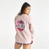 Halo Neo Tropic Sweatshirt in Dusky Pink