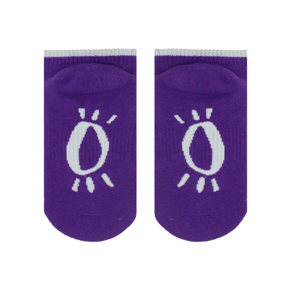 Halo Purple Sun Training Ankle Socks
