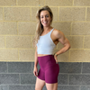 Halo Flex 6" Shorts in Plum Purple