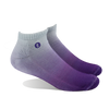Halo Purple Fade Training Ankle Socks